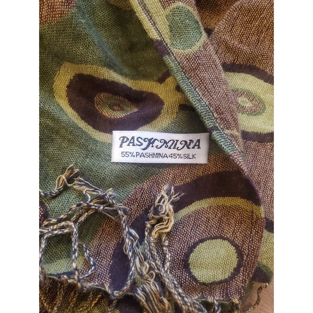 Pashmina Silk Blend Scarf 